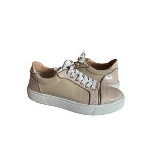 Christian Louboutin Pink Vierissima Orlato Flat Sneakers